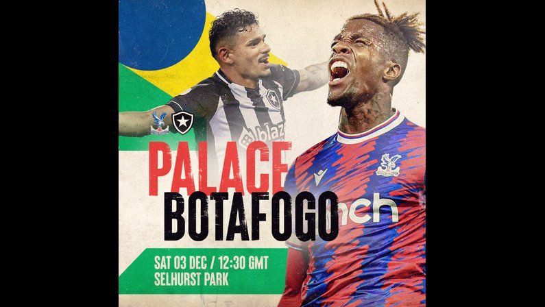 Amistoso entre Botafogo e Crystal Palace terá transmissão do SBT, diz jornalista