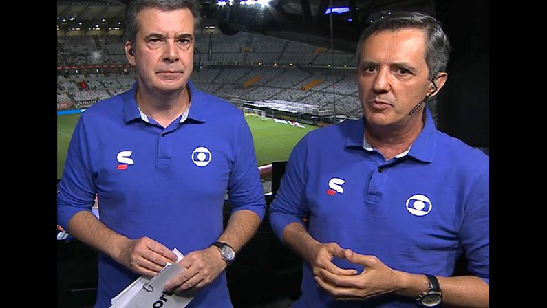 Rogério Corrêa e Carlos Eduardo Lino em Atlético-MG x Botafogo | Campeonato Brasileiro 2022