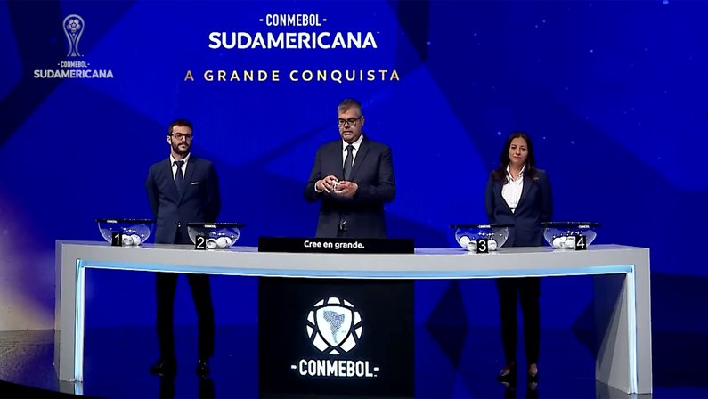 Sorteio da Copa Sul-Americana 2022