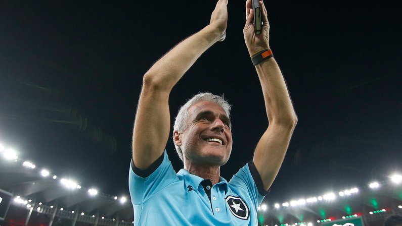 Luís Castro em Fluminense x Botafogo | Campeonato Carioca 2023