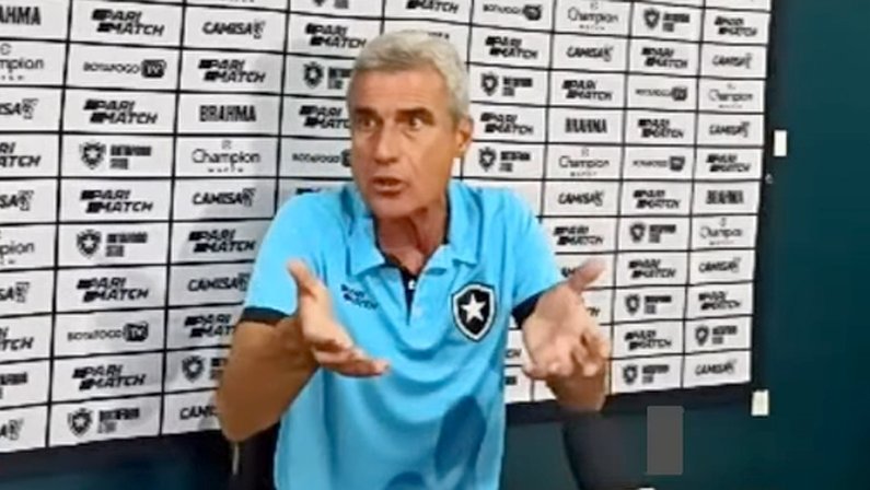 Luís Castro em Volta Redonda x Botafogo | Campeonato Carioca 2023