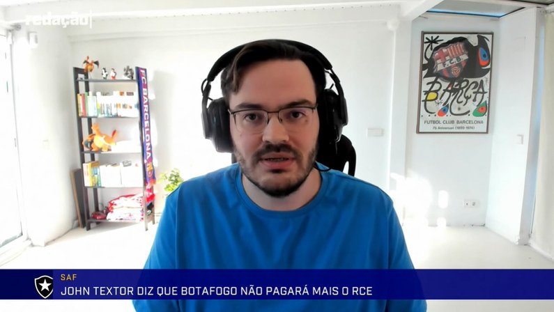 Rodrigo Capelo repercute entrevista de John Textor sobre a SAF do Botafogo ao FogãoNET