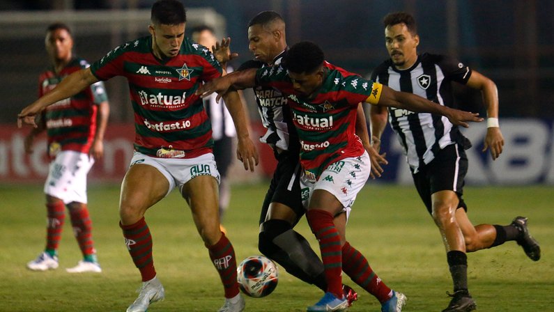 Victor Sá em Portuguesa x Botafogo | Taça Rio 2023
