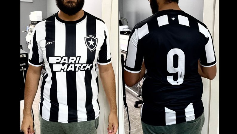 Botafogo nega que foto vazada nas redes seja de nova camisa da Reebok; peça foi criada por torcedor