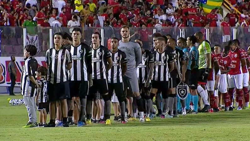Elenco em Sergipe x Botafogo | Copa do Brasil 2023