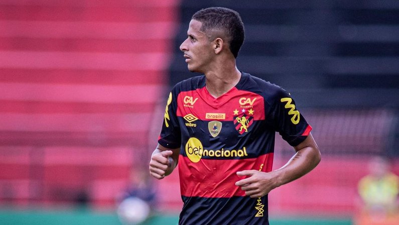 Sport avisa que vai segurar Luciano Juba, alvo do Botafogo, se assinar pré-contrato: ‘Não libero no prazo da janela. Só vai jogar ano que vem’