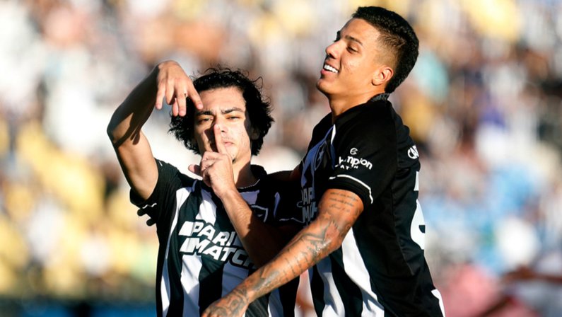 Matheus Nascimento e Carlos Alberto em Resende x Botafogo | Campeonato Carioca 2023