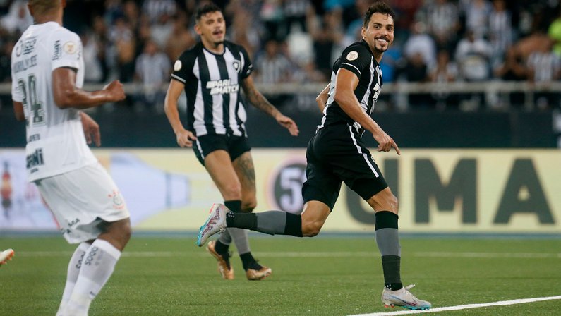 Botafogo mostra várias faces contra o Corinthians