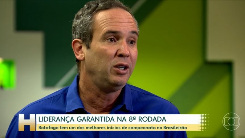 Caio Ribeiro, da TV Globo