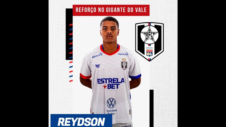 Reydson, emprestado pelo Botafogo, reforça o Resende