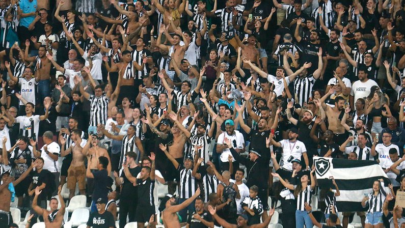 Torcida em Botafogo x São Paulo | Campeonato Brasileiro 2023