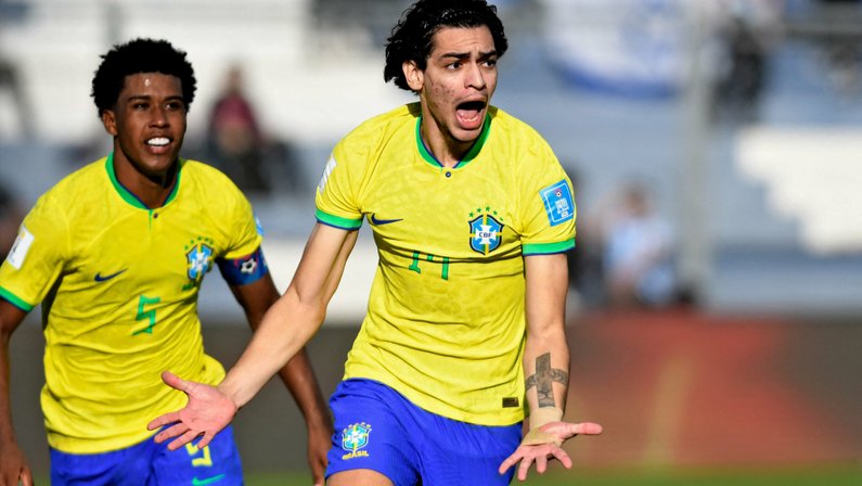 Matheus Nascimento, do Botafogo, marca na prorrogação, mas Brasil é eliminado por Israel na Copa do Mundo Sub-20