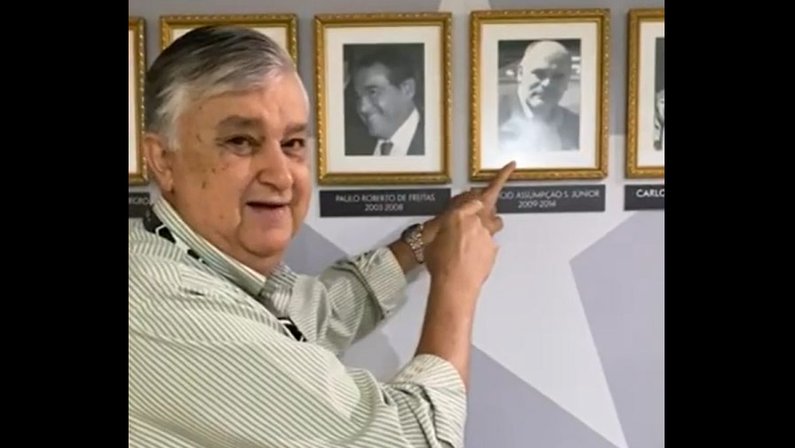 Mauricio Assumpção soube em vida que voltou para galeria de presidentes do Botafogo na sede