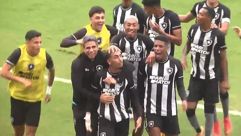 Botafogo vence Portuguesa no Luso-Brasileiro e avança para as semifinais do Carioca Sub-20