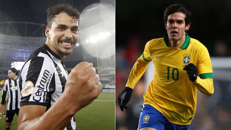 Kaká sem grife? Programa debate comparação e põe Eduardo, do Botafogo, como craque da 21ª rodada e candidato a melhor do Brasileirão