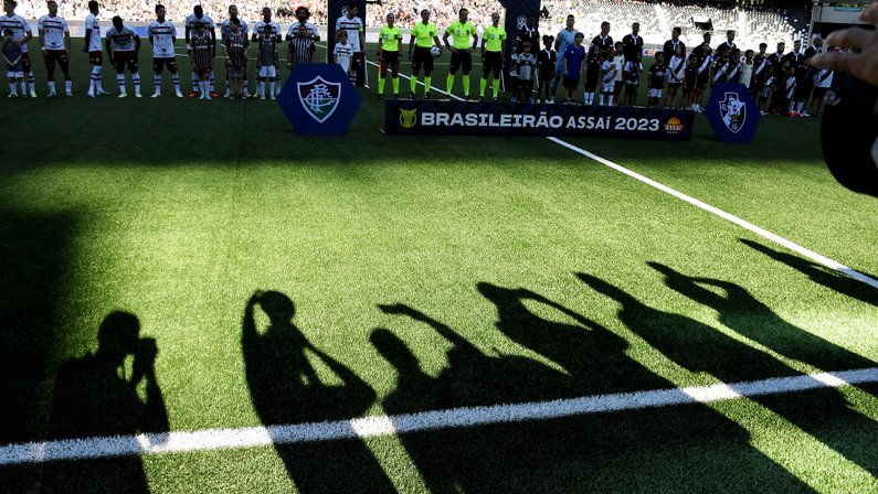 Gramado do Estádio Nilton Santos para Vasco x Fluminense | Campeonato Brasileiro 2023