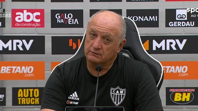 Felipão, técnico do Atlético-MG