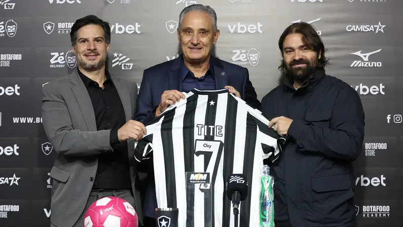 Apresentação do técnico Tite ao Botafogo | Setembro 2026