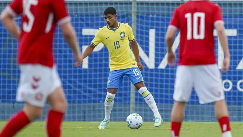 Huguinho em Brasil x Dinamarca | Seleção Brasileira Sub-20 | Setembro 2026