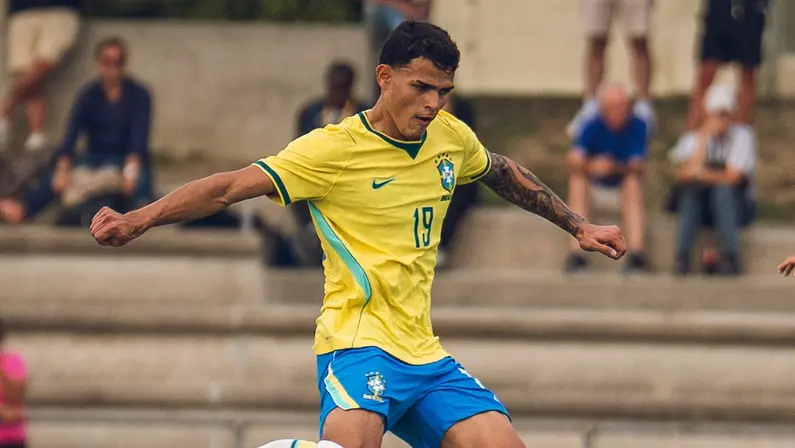 Lucas Emanuel em Brasil sub-17 x Canadá | Torneio da Amizade Uefa 2026