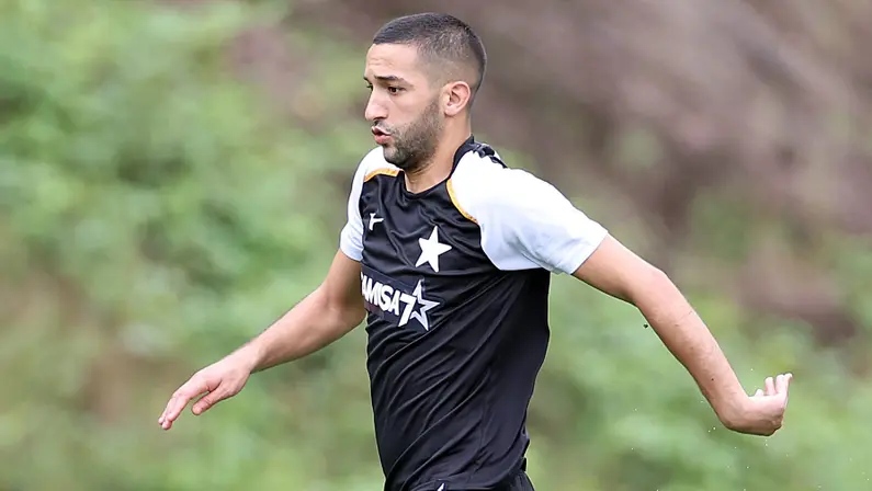 Ziyech no treino do Botafogo | Outubro 2026