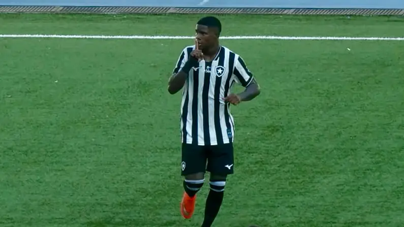 Kadir Barría em Botafogo x Bangu | Campeonato Carioca Sub-20 2026