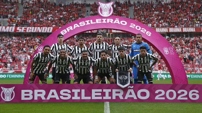 Elenco em Internacional x Botafogo | Campeonato Brasileiro 2026